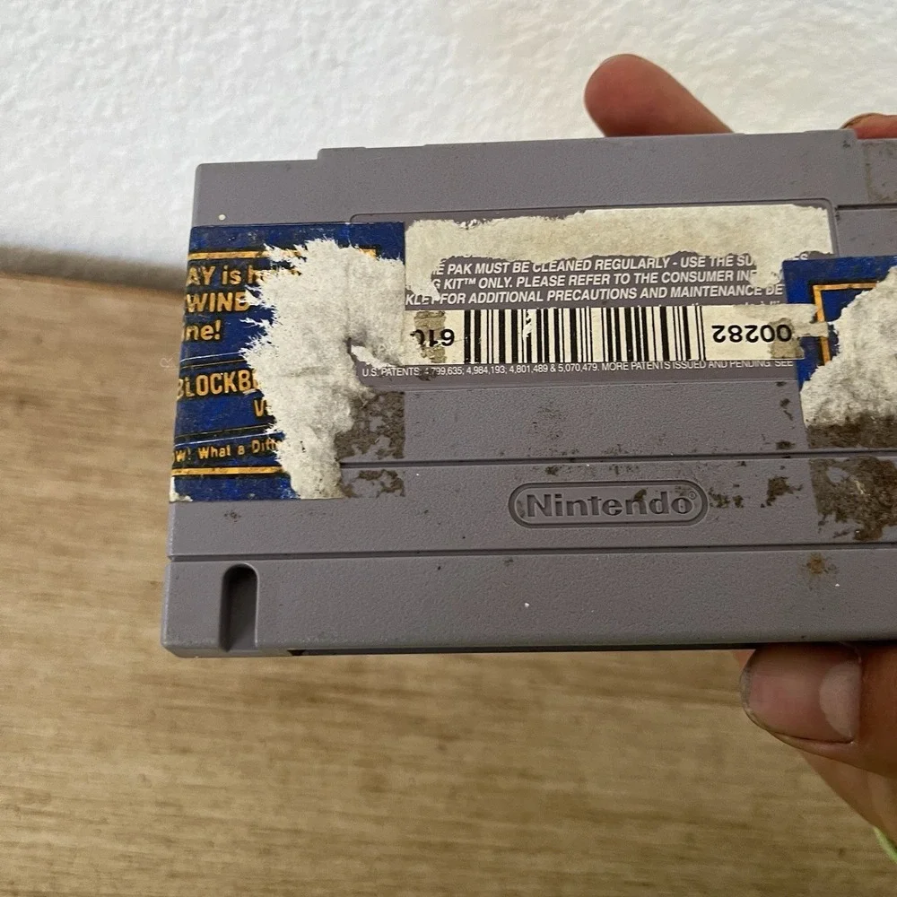 Authentic Nintendo SNES Jurassic Park SNES Working Tested Super Nintendo